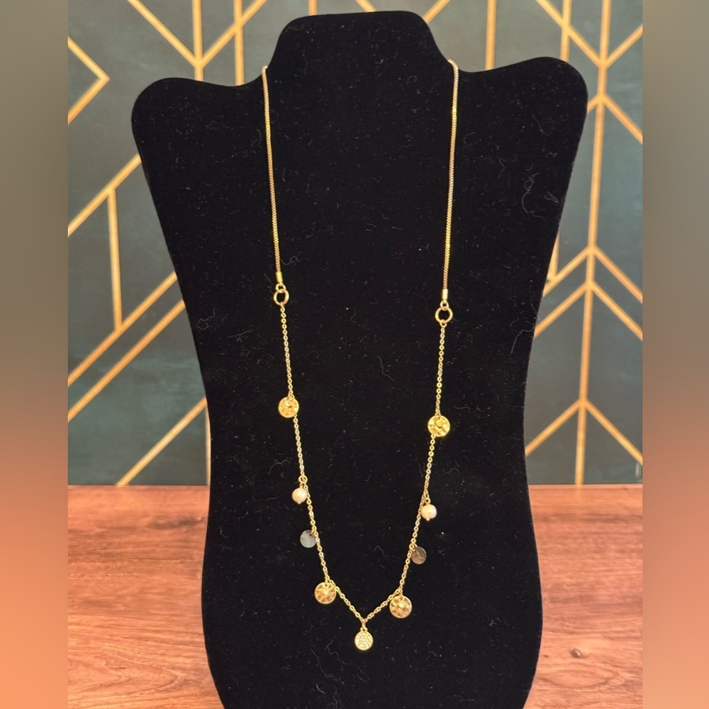 Tommy Bahama Gold Tone Pendant Necklace